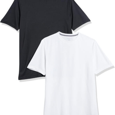 689a235a3b6b2b4f119ce98b27a2033225f9dae3ccd774e597d0f.jpg Amazon Essentials T-Shirts for Men, Active Performance Tech, Available in Big & Tall, Pack of 2