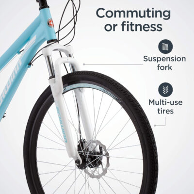 689a32b801ff89e8b74c2694130a8a1a4f05af3bb0337f35f199d.jpg Schwinn GTX Comfort Adult Hybrid Bike, Men and Women, Dual Sport Bicycle, 700c Wheels, Step-Through or Step-Over Lightweight Aluminum Frame