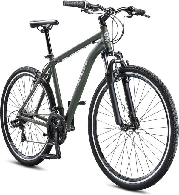 689a32c792819e4bde928f6e9b3186f117d63dac0139451f6a111.jpg Schwinn GTX Comfort Adult Hybrid Bike, Men and Women, Dual Sport Bicycle, 700c Wheels, Step-Through or Step-Over Lightweight Aluminum Frame