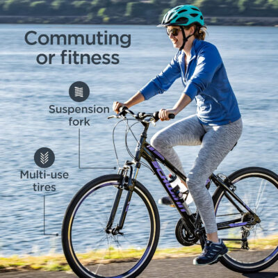 689a32ec8fc0862058cdec2ee944d5e9ae71a84e697ffa0dffd75.jpg Schwinn GTX Comfort Adult Hybrid Bike, Men and Women, Dual Sport Bicycle, 700c Wheels, Step-Through or Step-Over Lightweight Aluminum Frame