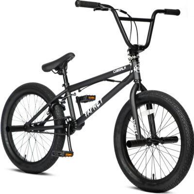 Freestyle BMX Bike, 20 Inch Yaphet Bicycle for Teen Beginner and Adult Riders, Bike with Hi-Ten Steel Frame, Multiple Colors