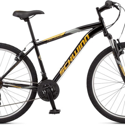 689a36dd5613947e1713a57fa235c5e416cd8e5962ef0b0c5379f.jpg Schwinn High Timber Mountain Bike for Adult Youth Men Women Boys Girls, 24 to 29-Inch Wheels, 7 or 21-Speeds, Front Suspension, Aluminum and Steel Frame Options