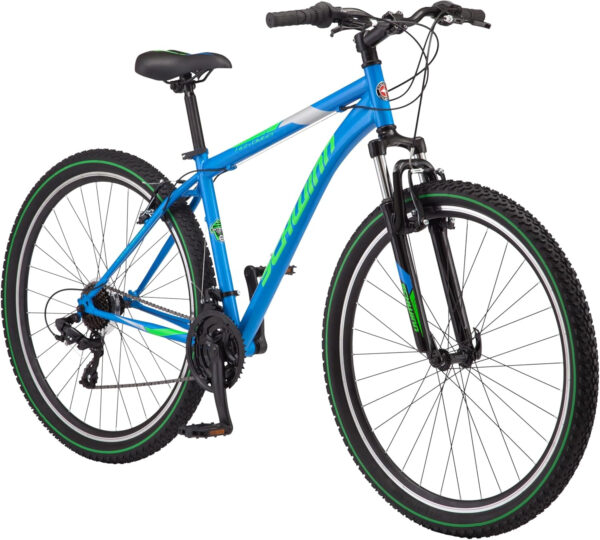 689a36de0f4995b4a7d9d8d1cb1bbb283bffda6898547b67d9b24.jpg Schwinn High Timber Mountain Bike for Adult Youth Men Women Boys Girls, 24 to 29-Inch Wheels, 7 or 21-Speeds, Front Suspension, Aluminum and Steel Frame Options