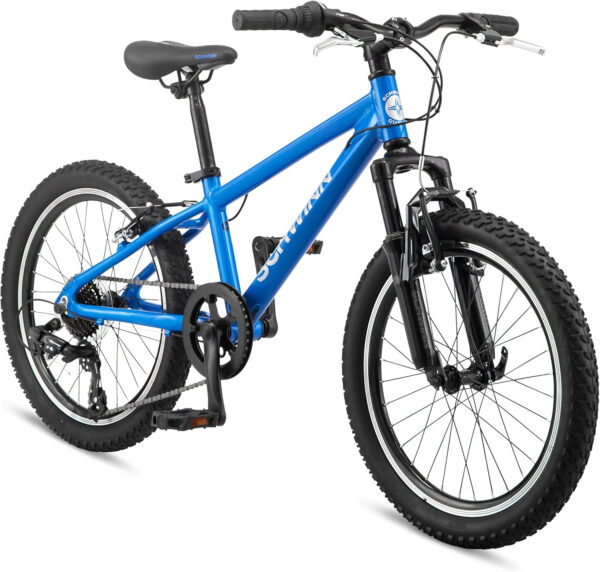 689a36e423c74afbdbc7110dc592ec6f5930d1ef3ae63e68c399e.jpg Schwinn High Timber Mountain Bike for Adult Youth Men Women Boys Girls, 24 to 29-Inch Wheels, 7 or 21-Speeds, Front Suspension, Aluminum and Steel Frame Options