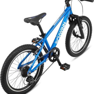 689a36e612a78cbf7dbf5cc841de1c7d207d5215002aac2947a28.jpg Schwinn High Timber Mountain Bike for Adult Youth Men Women Boys Girls, 24 to 29-Inch Wheels, 7 or 21-Speeds, Front Suspension, Aluminum and Steel Frame Options