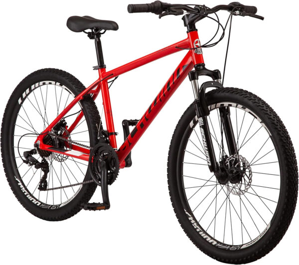 689a36f08fbd6e390a181e014eda01debb3ed3e34fdde5289e49d.jpg Schwinn High Timber Mountain Bike for Adult Youth Men Women Boys Girls, 24 to 29-Inch Wheels, 7 or 21-Speeds, Front Suspension, Aluminum and Steel Frame Options