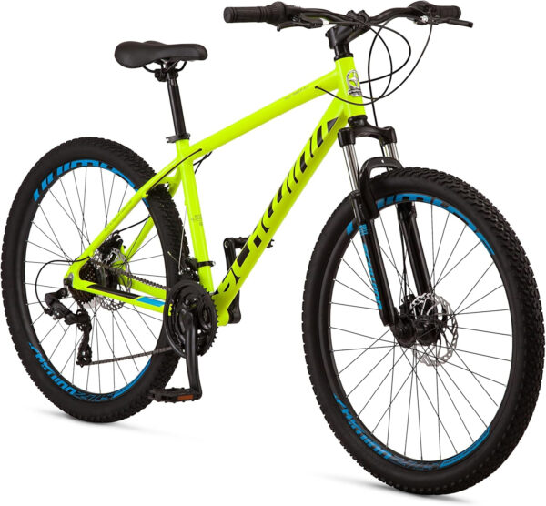 689a36f5d609b45edf61bc0442ca7bc8ab8b0927637fffa809b52.jpg Schwinn High Timber Mountain Bike for Adult Youth Men Women Boys Girls, 24 to 29-Inch Wheels, 7 or 21-Speeds, Front Suspension, Aluminum and Steel Frame Options