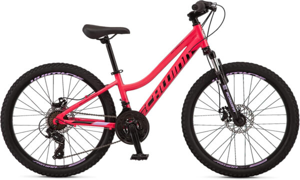 689a37075bd28925f5f124e252230d48bd81554427b02c78d0ad5.jpg Schwinn High Timber Mountain Bike for Adult Youth Men Women Boys Girls, 24 to 29-Inch Wheels, 7 or 21-Speeds, Front Suspension, Aluminum and Steel Frame Options