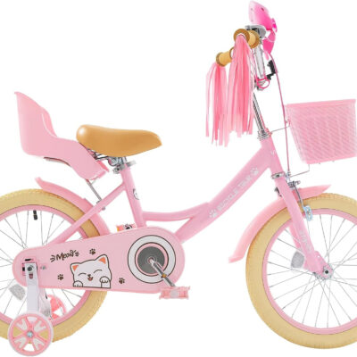 689a38b8775dc1160aae5d763d76451e1c13697989694769e0366.jpg VEVOR Kids Bike, 14/16/18 Inches BMX Style Children Bicycle, Training Wheels Included, Sturdy and Easy to Assemble, Toddler Bike for Boys & Girls Learning to Ride, Blue