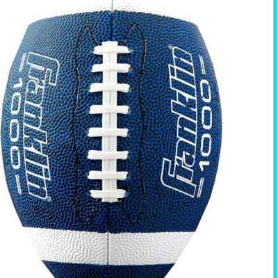 689a3d63be56debd0fdc8e7ac56c6b5fb901e2f48fda763aaf21a.jpg Franklin Sports Youth + Adult Footballs - Extra Grip 1000 Official Size, Junior + Pee Wee Kids - 1 + 12 Packs