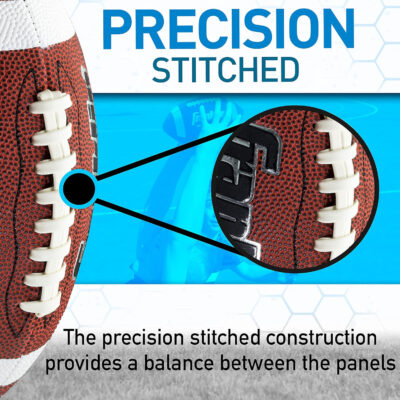 689a3d68eb2b1a8084da326c3ad96b3403058efe1954e4a58e82d.jpg Franklin Sports Youth + Adult Footballs - Extra Grip 1000 Official Size, Junior + Pee Wee Kids - 1 + 12 Packs