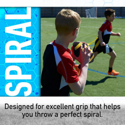 689a3d7ff1e87d2cfe46f7b057c55ddb8c5c67704659252266666.jpg Franklin Sports Youth + Adult Footballs - Extra Grip 1000 Official Size, Junior + Pee Wee Kids - 1 + 12 Packs