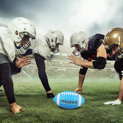 689a3e50d3c9ed99782fc3f9f1694aa73e69d1efd12c9d8fd2e9b.jpg 6 Pack Football Size 6/9 Official Sized Ball with Textured Grip for Youth High School&College Practice, Match and Scrimmage Play Indoors & Outdoors All Weather Use with Pump
