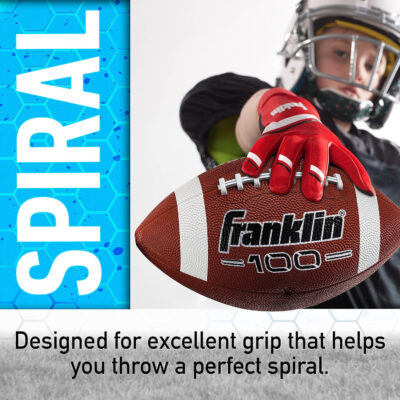 689a3e98d0d9e1120d119b10681093c82385c35e4c9d5d951ad22.jpg Franklin Sports Kids Junior Grip-Rite Youth Junior Size Rubber Footballs - Peewee Kids Durable Outdoor Footballs - Single & Bulk Packs Available