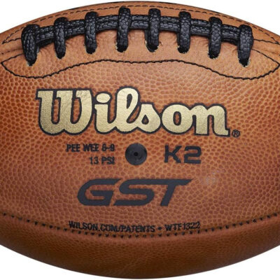 WILSON GST Leather Game Football