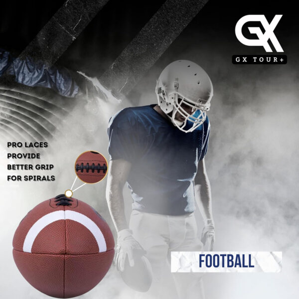 689a40cbd02496a1d988b8ed9920f736059ae647c8fa1d30b1eb5.jpg Official Size 7 Football – Durable,Strong Grip Leather Adult & Youth Football for Practice, Game Day, Outdoor Sports, and Training – Ideal for American Football Lovers & Athletes