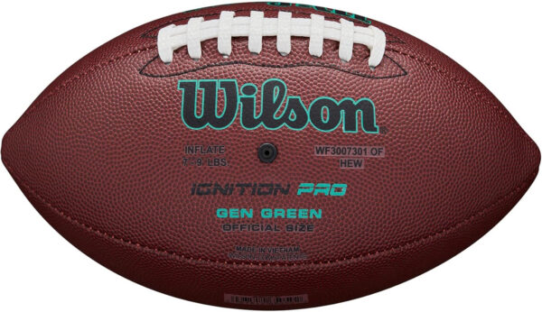 689a40edc2ca730365b2fe3a5757858f5d88307dcaab7143ca924.jpg WILSON NFL Ignition Pro Eco Footballs - Brown