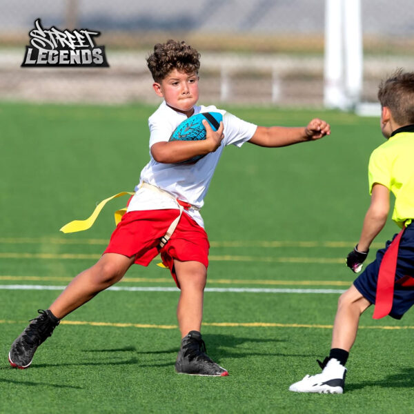 689a410c69ff32ddc204bb3792f73ece89e0136b17ad47da4b2e6.jpg Street Legends Youth Football for Kids, Graffiti Printed Composite Leather Size 8 Football- Includes Pump, Made for Training, Practicing, & Recreational Play