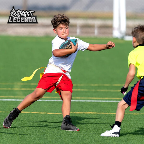 689a4133576cd975807839b7b1b16b6daad73eae15b336db63412.jpg Street Legends Youth Football for Kids, Graffiti Printed Composite Leather Size 8 Football- Includes Pump, Made for Training, Practicing, & Recreational Play