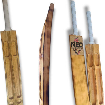 689a42ca6a7a9cef675d7a804a858954322714e74719aa99a1be6.jpg Neo Golden Burn Edition Cricket Tennis Ball Bat, Wooden Scoop Design, 900-1050 Grams, Heavy Weight Kashmir Willow A Grade| Medium to Heavy Tennis Ball| - Pack of 1