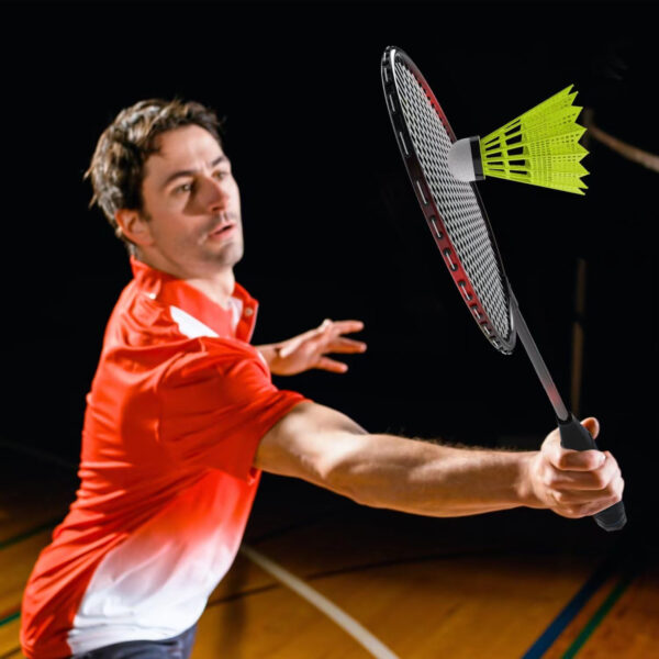 689a458ac0eb758acbb600768c77a3cc9c8f872dc11d35ec52c0e.jpg KH Badminton Rackets Set of 2 4 6 for Adults Kids,Beach Lawn Backyard Game Outdoor Sports,Racquets,Shuttlecocks & Carry Bag Included