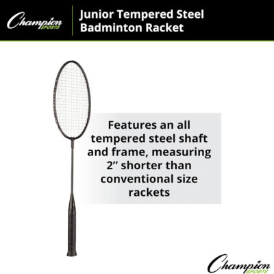 689a45ce910dde2c47b02d0a11308b69c5acc854c140cc8dbc902.jpg Champion SportsTempered Steel Badminton Racket