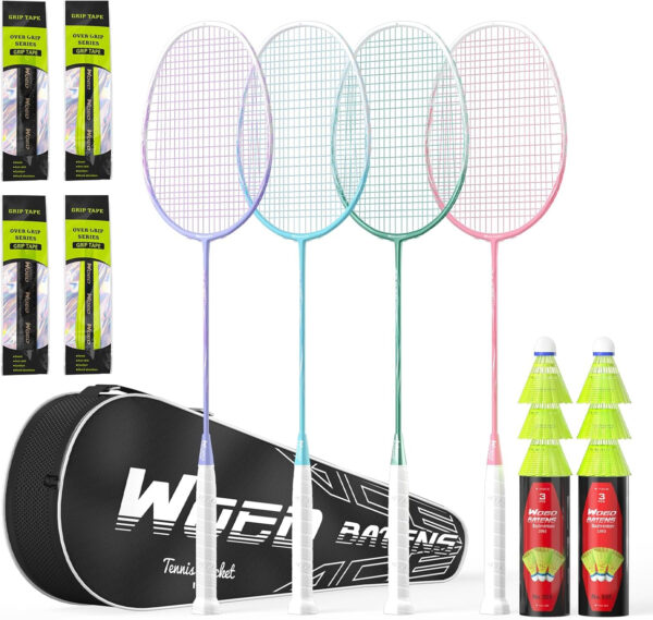689a46723ffec9a405012fc04e7ef4f49e244581f1cc01a59df1d.jpg Professional Carbon Fiber Badminton Rackets Badminton Racquet for Backyards Gym