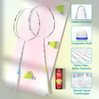 689a467e22002937a6bd8d477baa04091285ce55bed06ffa4b9f7.jpg Professional Carbon Fiber Badminton Rackets Badminton Racquet for Backyards Gym