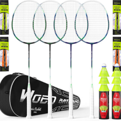689a4687854533bc63ea3206a93e768a0134e0b7a0b961f6baed9.jpg Professional Carbon Fiber Badminton Rackets Badminton Racquet for Backyards Gym