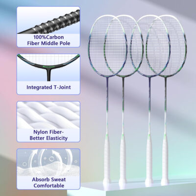 689a4688b7b3fab10a2bdd9ae038055de4baabb45e0646d04d390.jpg Professional Carbon Fiber Badminton Rackets Badminton Racquet for Backyards Gym