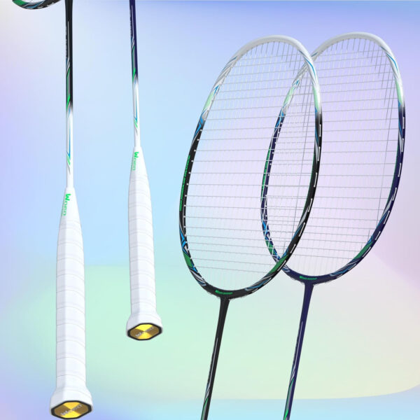 689a4689dffb3642d4e55f5058a2fe52b216617ea043cb34fd8fe.jpg Professional Carbon Fiber Badminton Rackets Badminton Racquet for Backyards Gym