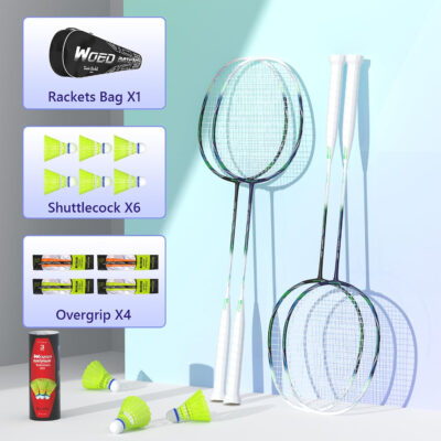 689a468c491224ddf4e00a995cb36f6f6500b972769c4f0c1c4b6.jpg Professional Carbon Fiber Badminton Rackets Badminton Racquet for Backyards Gym