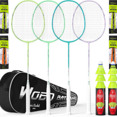 689a468e946f332170ab6ea8f28b605d343b361a379d3eaa0fddc.jpg Professional Carbon Fiber Badminton Rackets Badminton Racquet for Backyards Gym