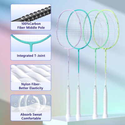 689a468f98072dd3db25fbf587b9fe148824eb5a824e76b13788f.jpg Professional Carbon Fiber Badminton Rackets Badminton Racquet for Backyards Gym