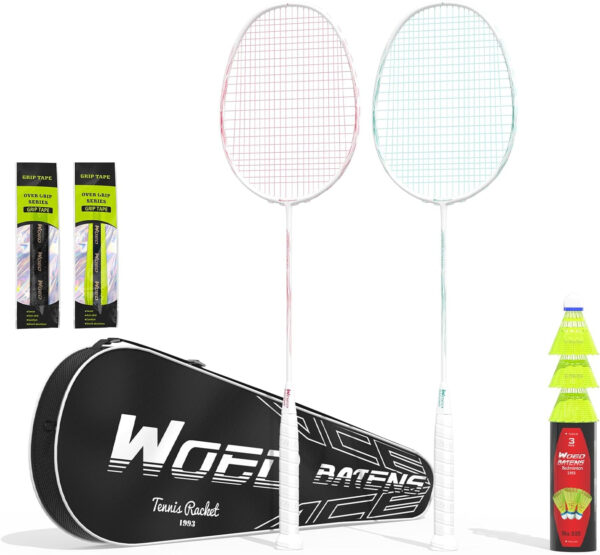 689a46950a82570ba037887166e6d5f03fe26bb9ae7fcfa358ac4.jpg Professional Carbon Fiber Badminton Rackets Badminton Racquet for Backyards Gym