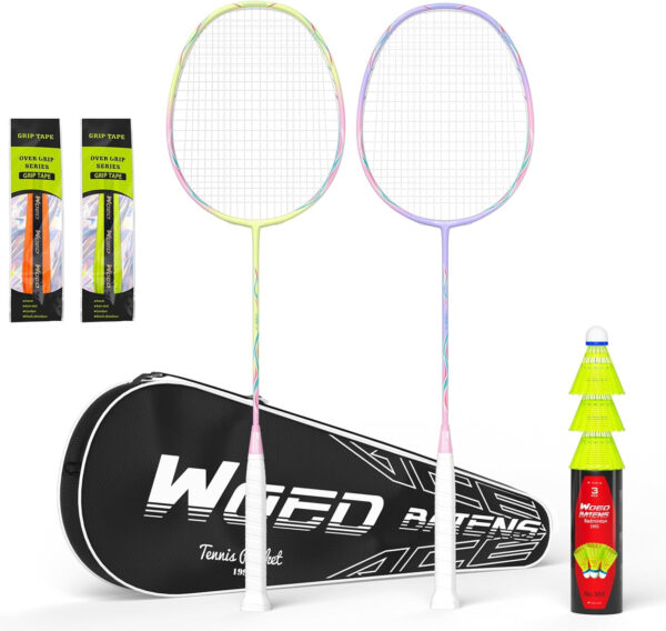 689a469bd44441f6af9739d2685a896ec749a57578fe8f113d47c.jpg Professional Carbon Fiber Badminton Rackets Badminton Racquet for Backyards Gym
