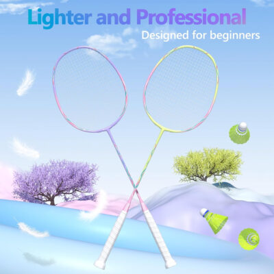 689a469f8a3bc5f017939eb7b329408089e1f43532237dde9a6c4.jpg Professional Carbon Fiber Badminton Rackets Badminton Racquet for Backyards Gym