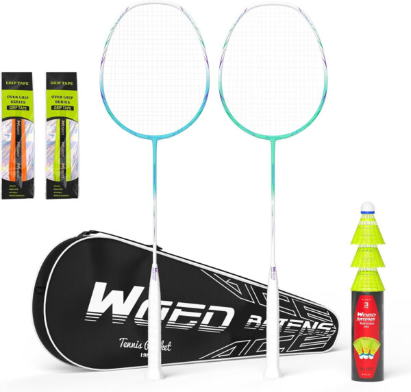 689a46a366b8c5daf6c3fc017e5a453bc867a591acc278062a1b5.jpg Professional Carbon Fiber Badminton Rackets Badminton Racquet for Backyards Gym