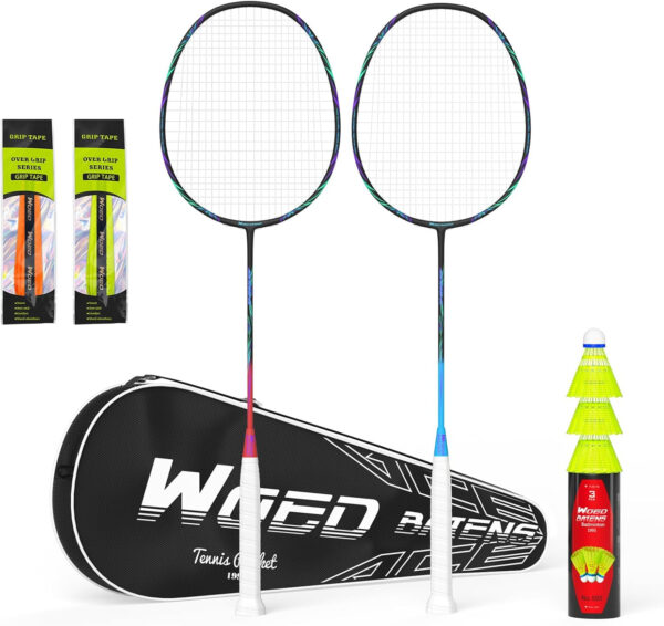 689a46aa040d27619efc7a45ef22b938bf9fc6c3a6debb97f37eb.jpg Professional Carbon Fiber Badminton Rackets Badminton Racquet for Backyards Gym