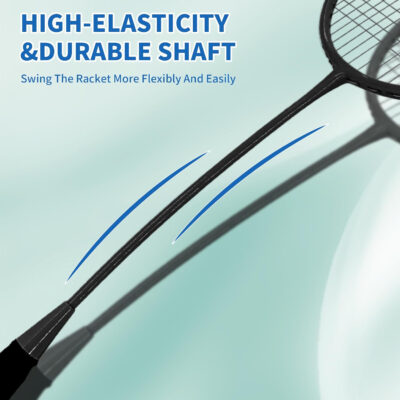689a470b53fb061b46787c09f32ffc558eaff534e3adca35569b2.jpg Senston Professional Badminton Rackets Set of 4 - Carbon Fiber, 6 Shuttlecocks, 4 Grips & Bag for Backyard Games | 90g Lightweight