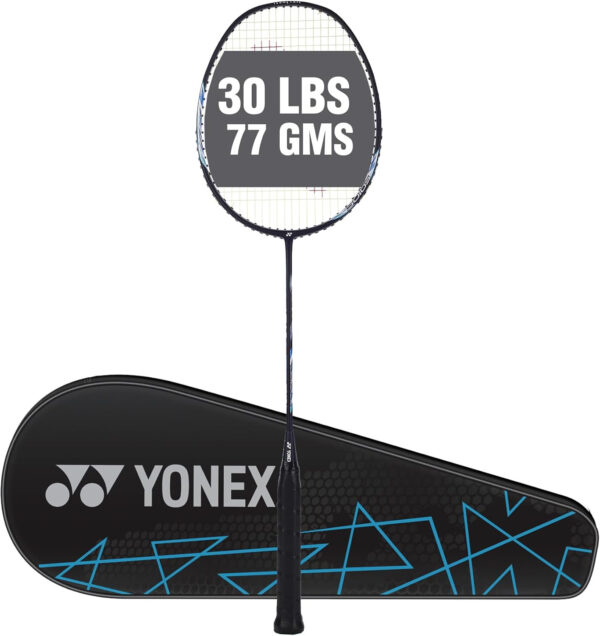 689a4752367da289f0f64ed660b2a0c354877842218cf7224ad36.jpg YONEXYONEX Astrox Smash Badminton Racket, Black/red