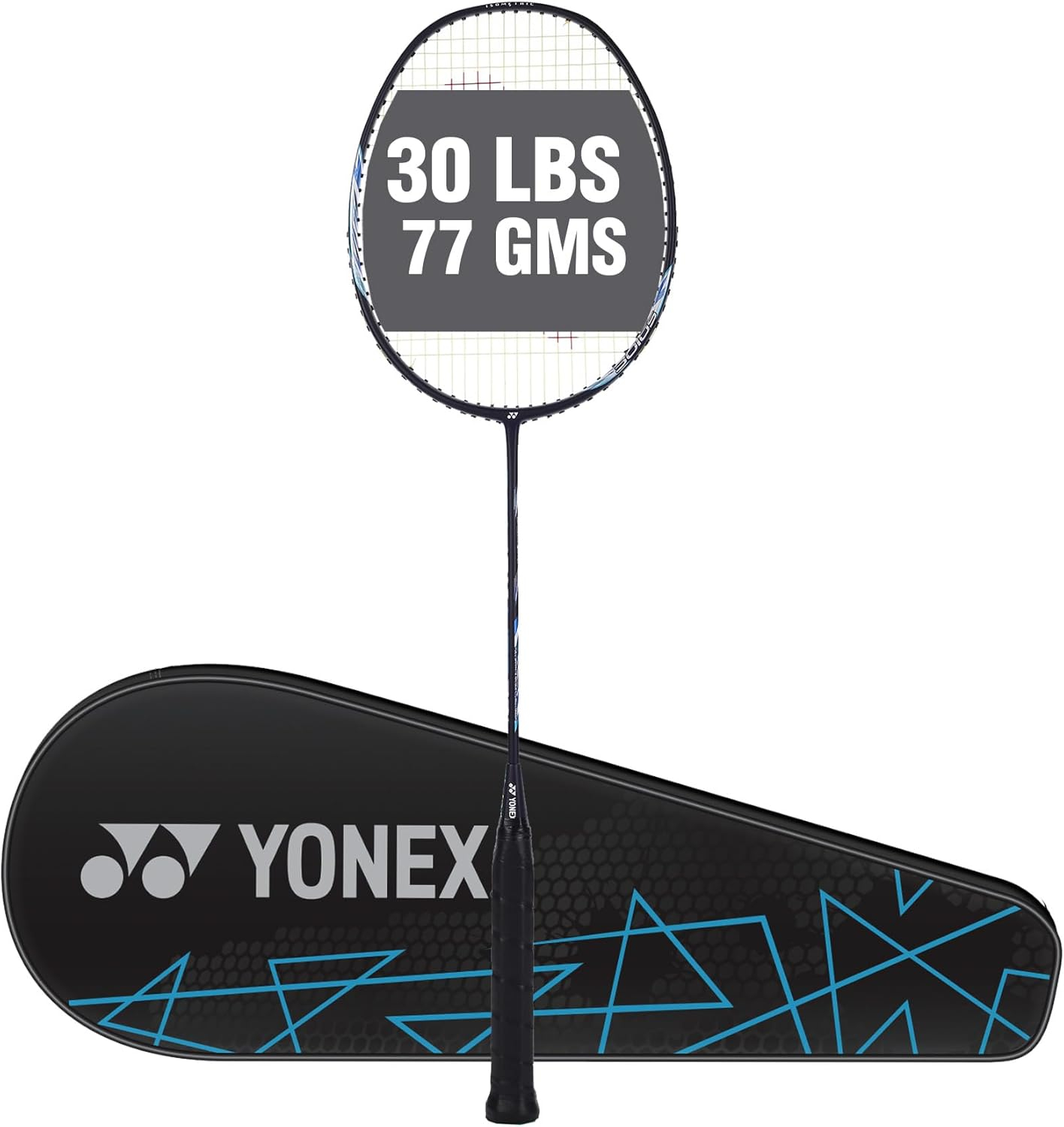 689a4752367da289f0f64ed660b2a0c354877842218cf7224ad36.jpg YONEXYONEX Astrox Smash Badminton Racket, Black/red