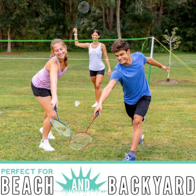 689a478f9fd7d07e153febee0f078e845007b7d176f8e31639b29.jpg Franklin Sports Badminton Racket + Birdie Set - Replacement Badminton Equipment for Kids + Adults - 2 Player - 4 Player Badminton Racket Sets