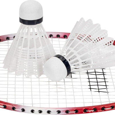 689a47937e951ef5cb8c466a9f1a130d4633de9694a588a88f8a2.jpg Franklin Sports Badminton Racket + Birdie Set - Replacement Badminton Equipment for Kids + Adults - 2 Player - 4 Player Badminton Racket Sets