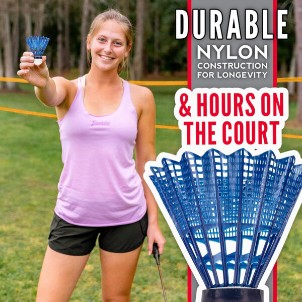 689a479d91dd811a140e42ba51b8d4ba57787d5cc5a328c5d130e.jpg Franklin Sports Badminton Racket + Birdie Set - Replacement Badminton Equipment for Kids + Adults - 2 Player - 4 Player Badminton Racket Sets