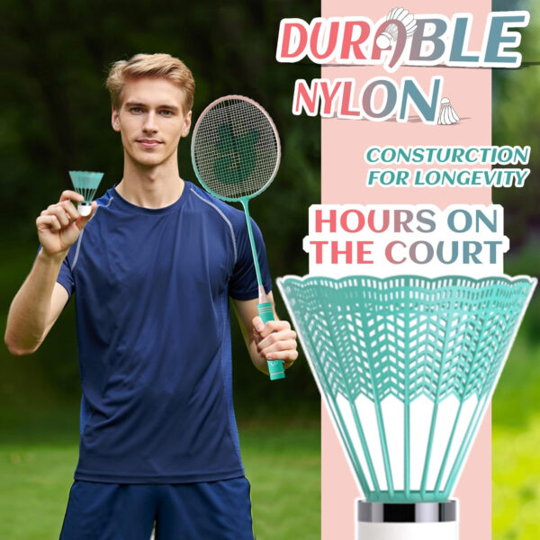 689a47ce670050097cf6936ff37bdc99f129932ceca6e3a57fad8.jpg Badminton Rackets Set of 4 for Outdoor Backyard Games,Including 4 Rackets, 6 Nylon Shuttlecocks, 4 Replacement Grip Tapes and 1 Carrying Bag, Lightweight Badminton Racquets for Kids Adults Beginners