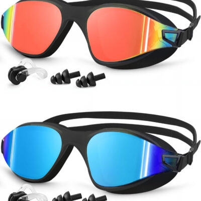 689a4bac469535c614e599b7fa473cad95b2ed0351c2e08b3d513.jpg Swimming Goggles 2 Pack, Professional Anti Fog No Leaking UV Protection Swim Goggles for Women Men Adult Youth
