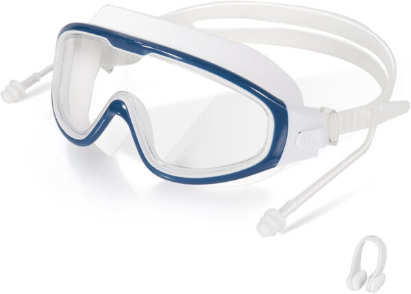 689a4c7186d413df28a67bd91bf3049a55ac75271dea183d2827b.jpg Swim Goggles, Wide View Clear View Swimming Goggles for Adult, Anti-Fog UV Protection No Leak Vision Pool Goggles