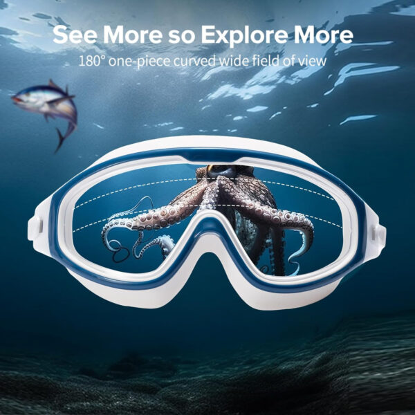 689a4c79c5c415299146d4fb0a3ff8e9fae69a4afacd2828328d6.jpg Swim Goggles, Wide View Clear View Swimming Goggles for Adult, Anti-Fog UV Protection No Leak Vision Pool Goggles