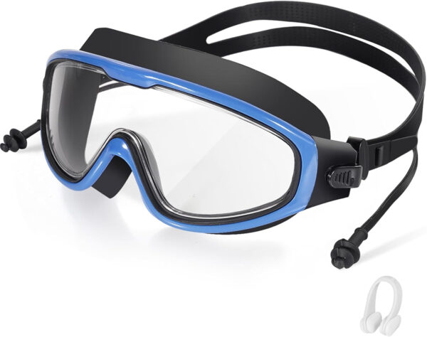 689a4c8d4ee800b79c9d0bdf2ef7fc1622b7db4eab06bba7ec98b.jpg Swim Goggles, Wide View Clear View Swimming Goggles for Adult, Anti-Fog UV Protection No Leak Vision Pool Goggles